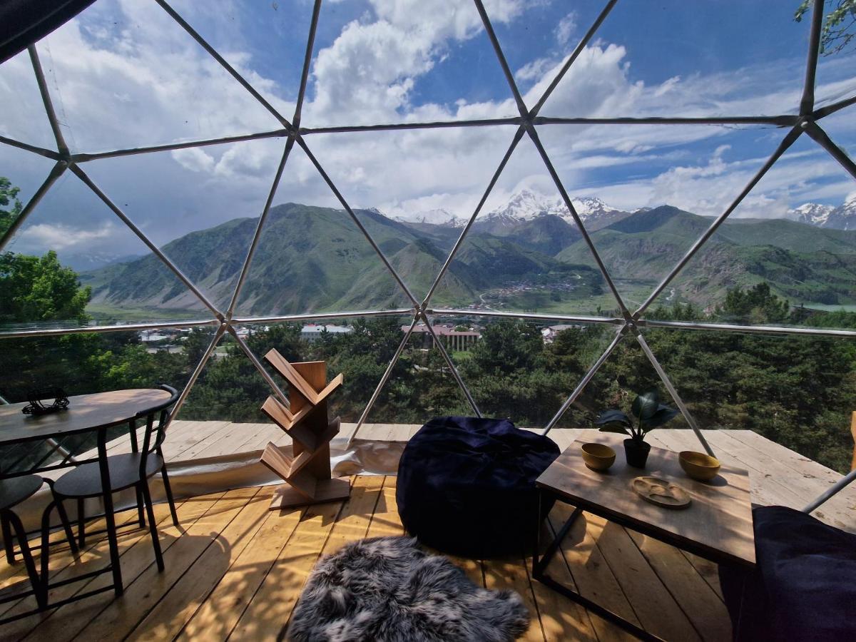 Elia Glamping Hotell Kazbegi Exteriör bild