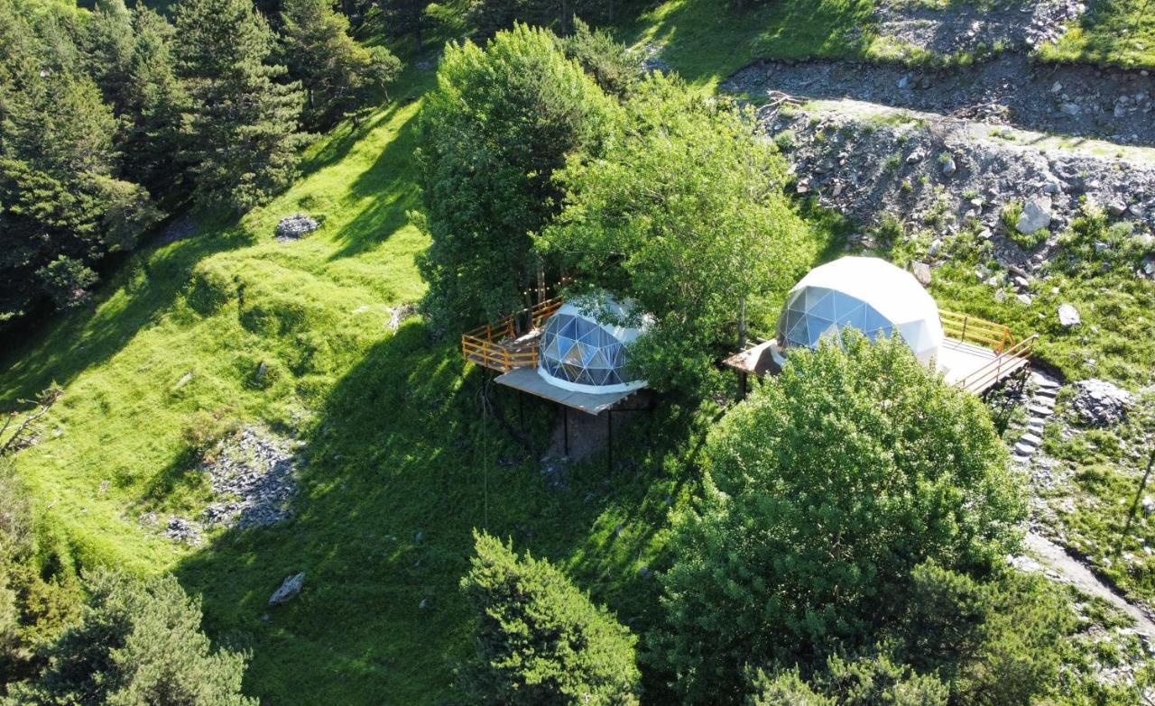 Elia Glamping Hotell Kazbegi Exteriör bild