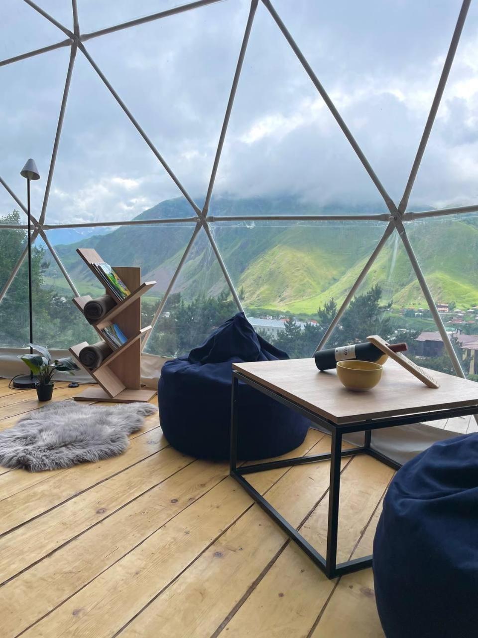 Elia Glamping Hotell Kazbegi Exteriör bild