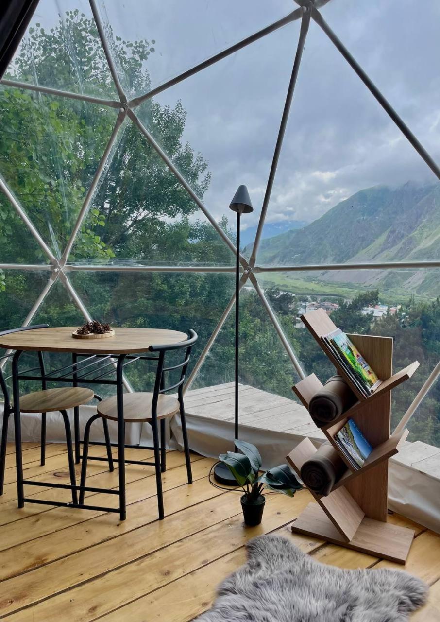 Elia Glamping Hotell Kazbegi Exteriör bild