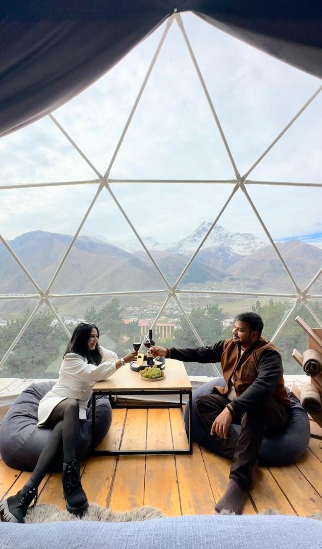 Elia Glamping Hotell Kazbegi Exteriör bild