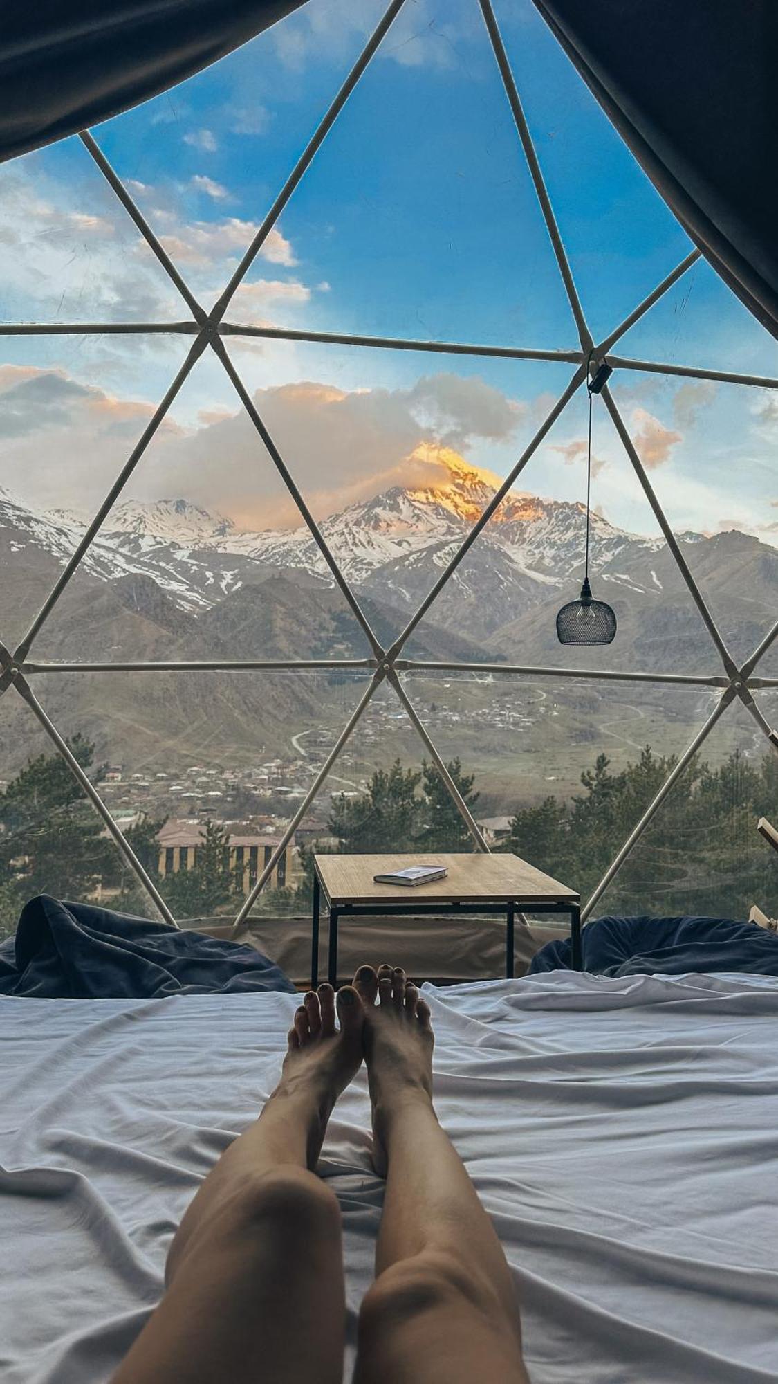 Elia Glamping Hotell Kazbegi Exteriör bild