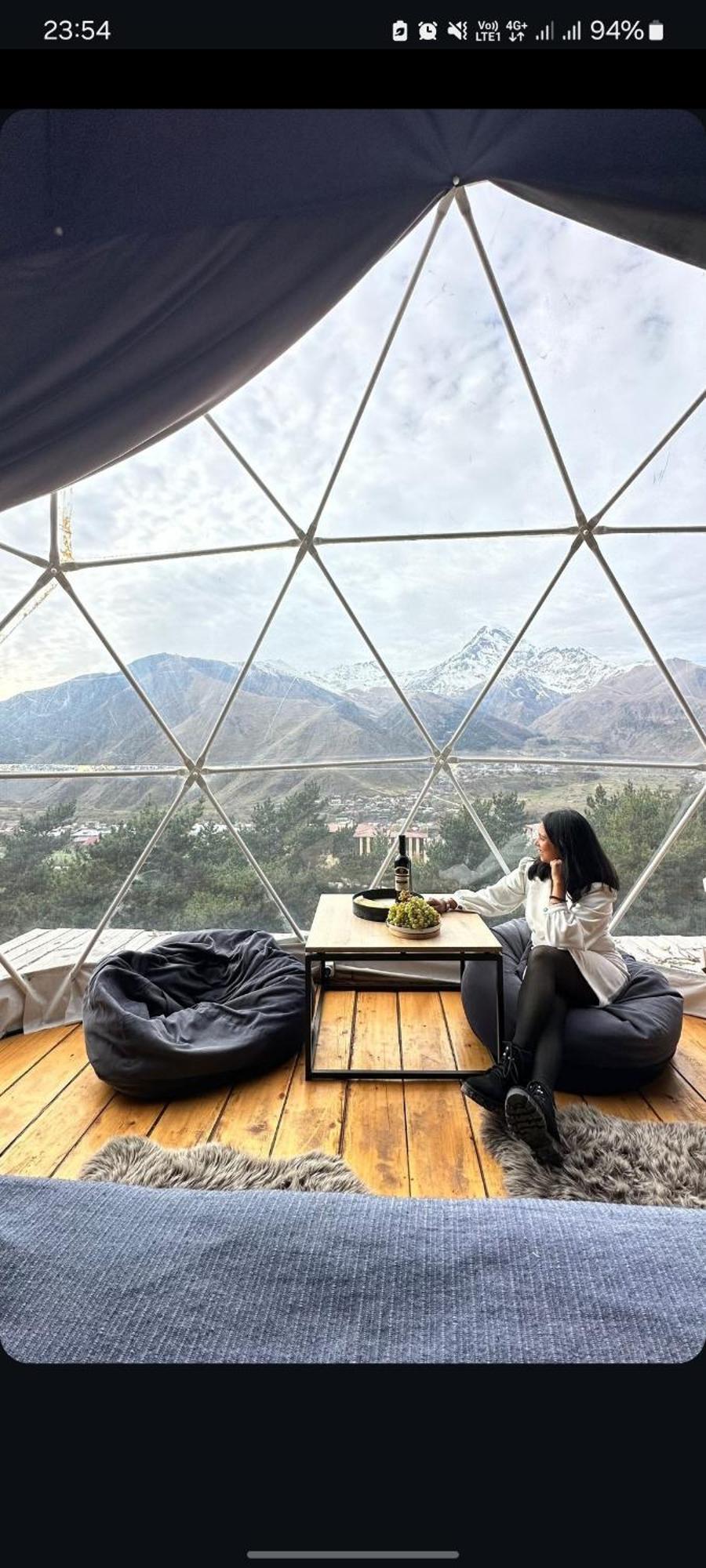 Elia Glamping Hotell Kazbegi Exteriör bild