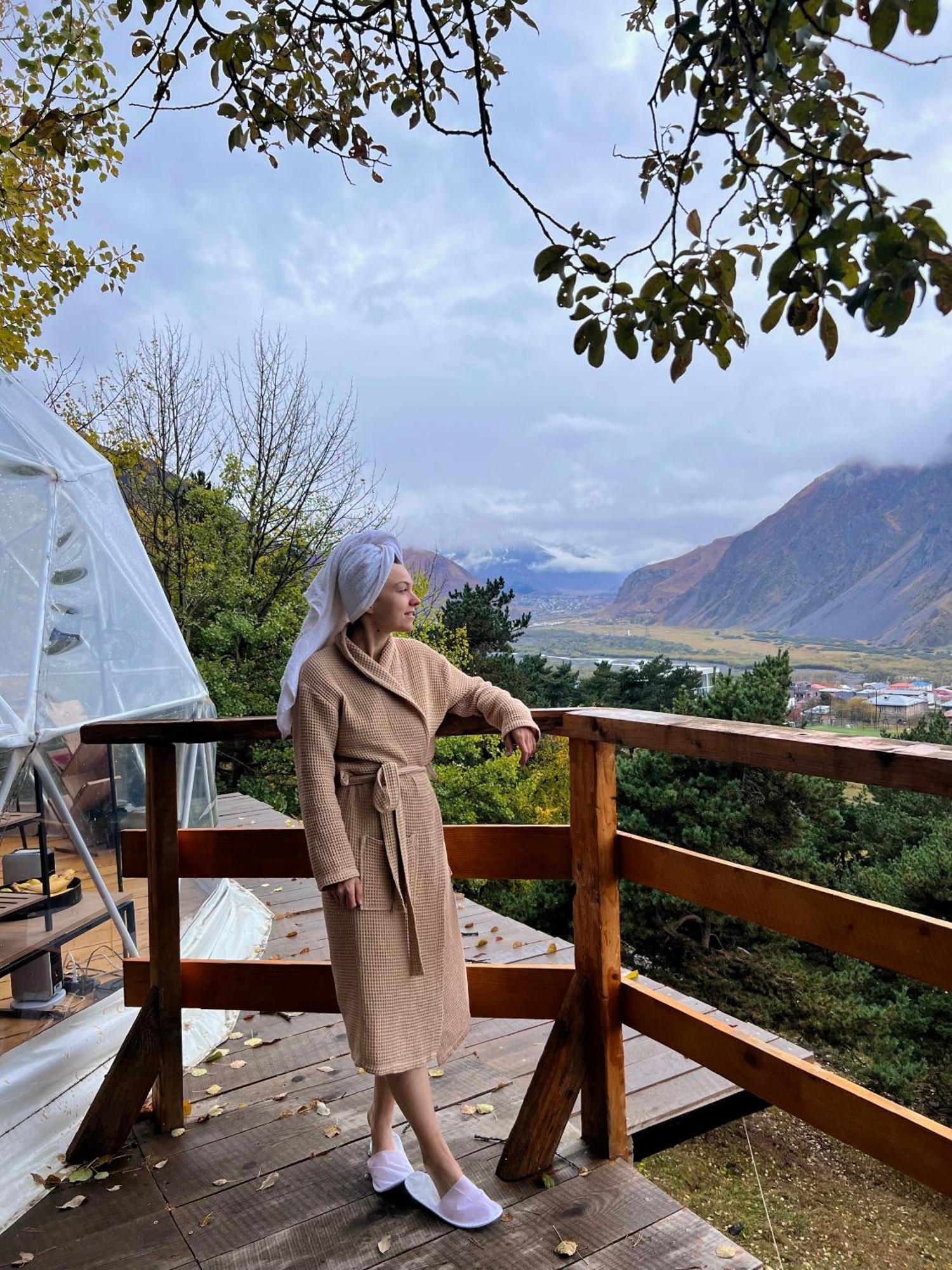 Elia Glamping Hotell Kazbegi Exteriör bild