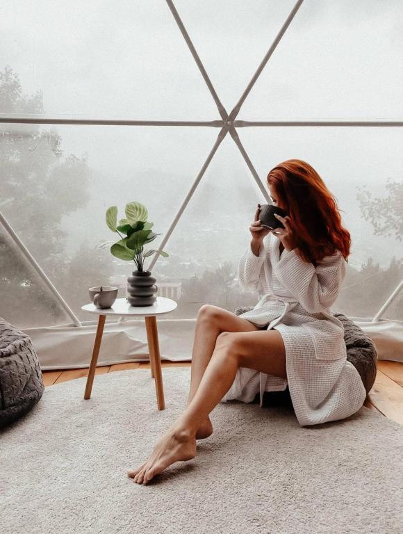 Elia Glamping Hotell Kazbegi Exteriör bild