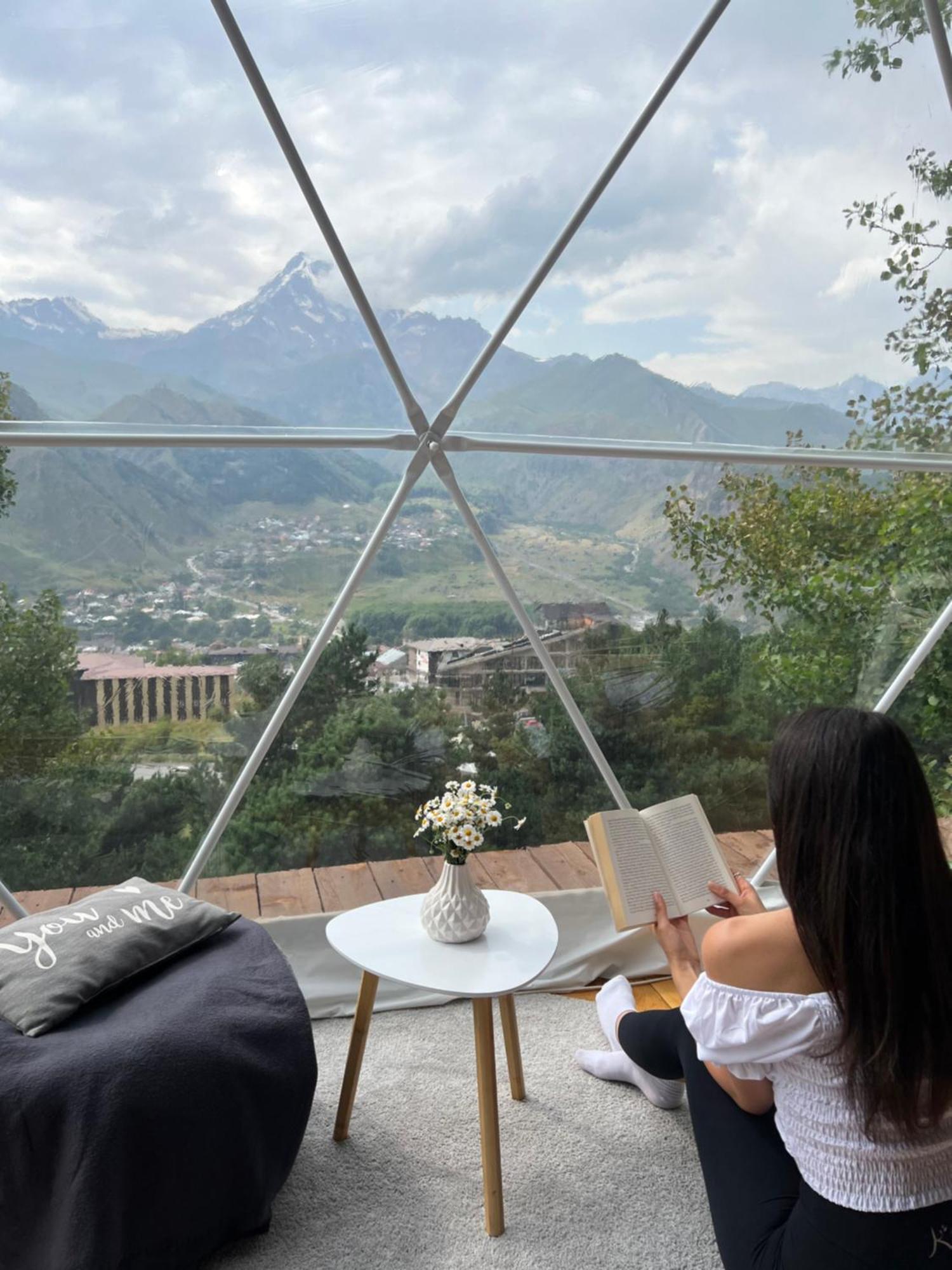 Elia Glamping Hotell Kazbegi Exteriör bild